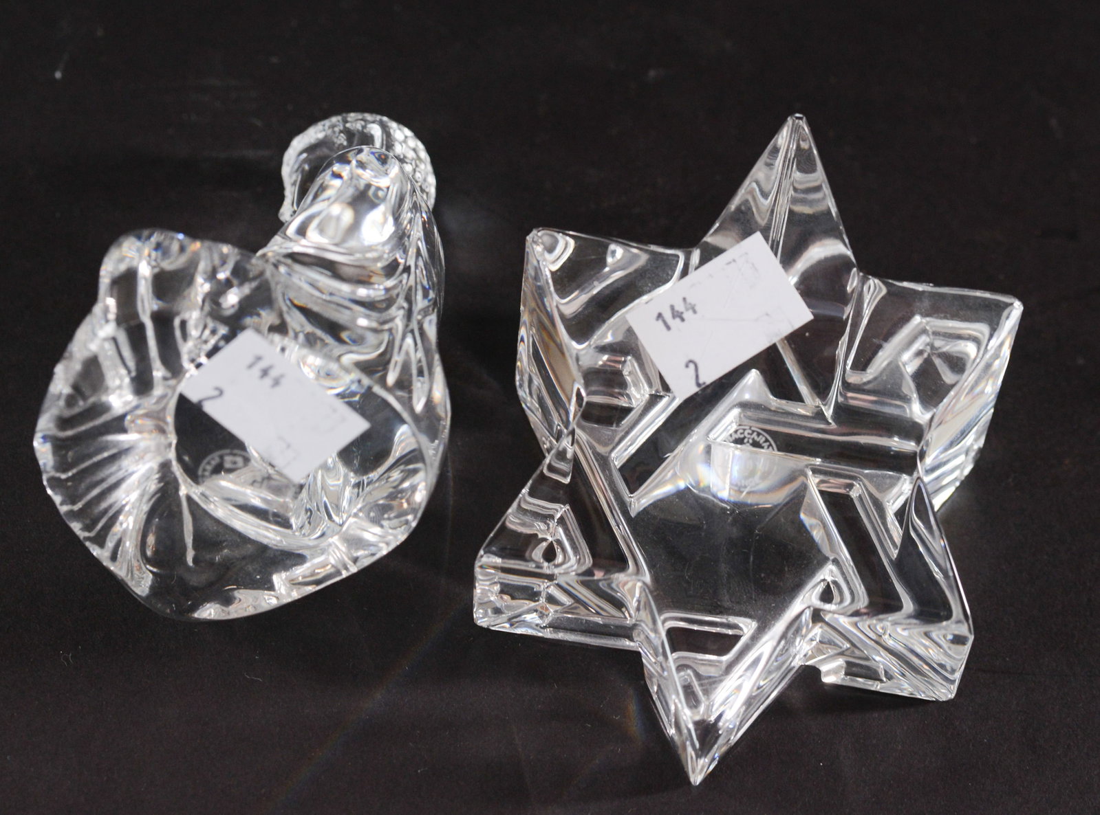 Two Baccarat Crystal Paperweights. - 5