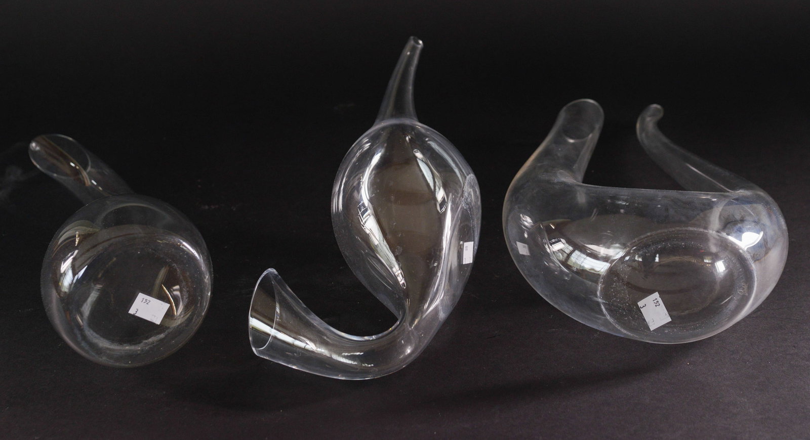 Three Decanters. - 3