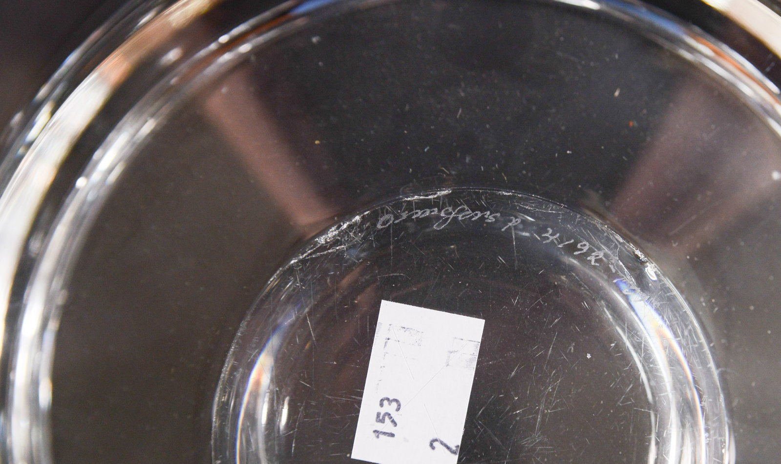 Two Crystal Bowls. - 2