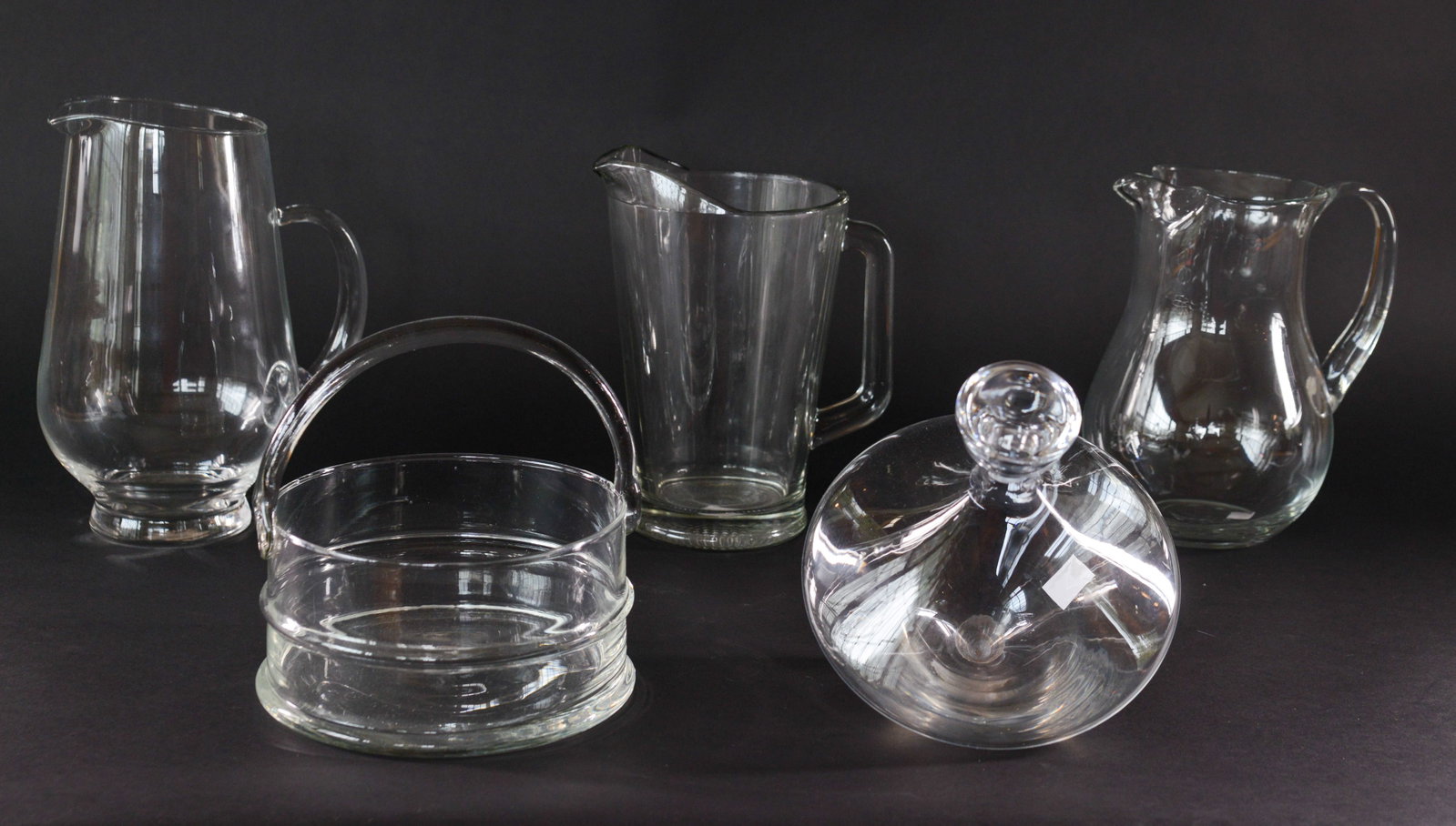 Group of Glass Items.` (1 of 6)
