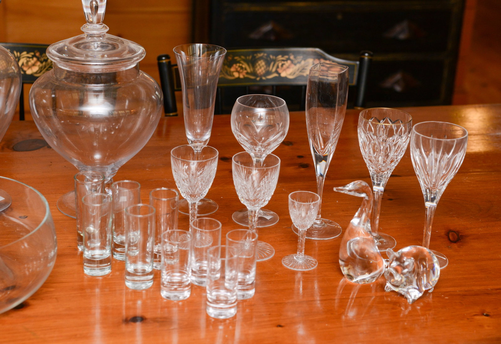 Assorted Glass and Crystal - 2