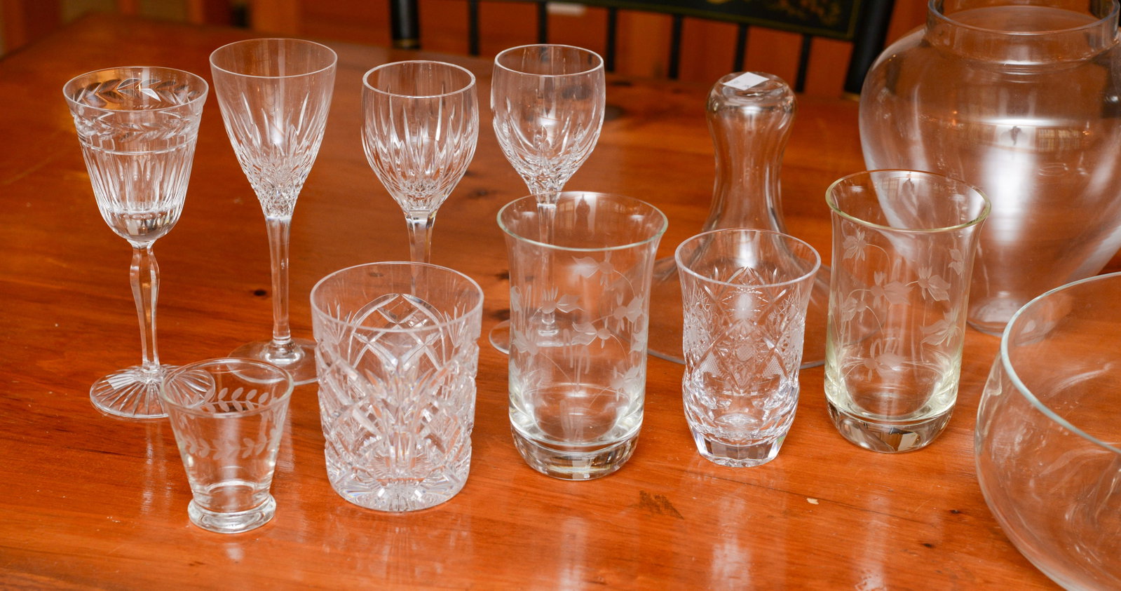 Assorted Glass and Crystal - 4