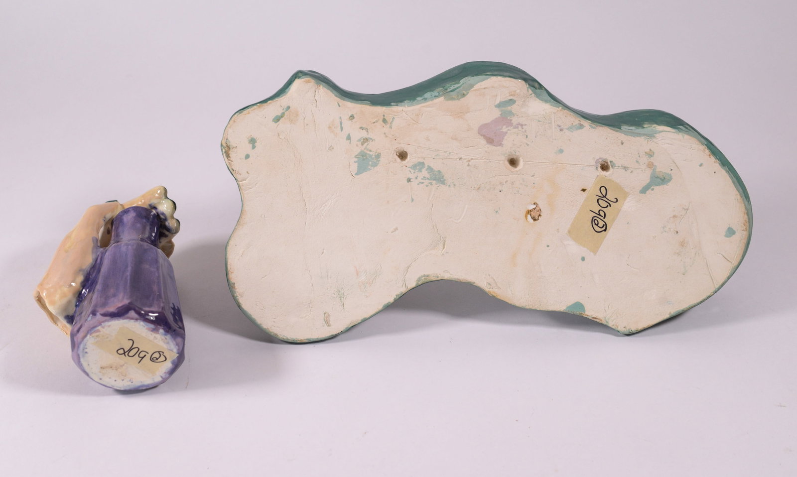 Two Studio Pottery Hand Sculptures. - 2