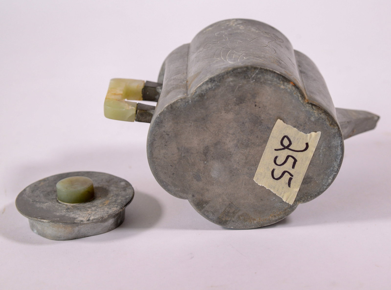 Chinese Pewter Teapot. - 3