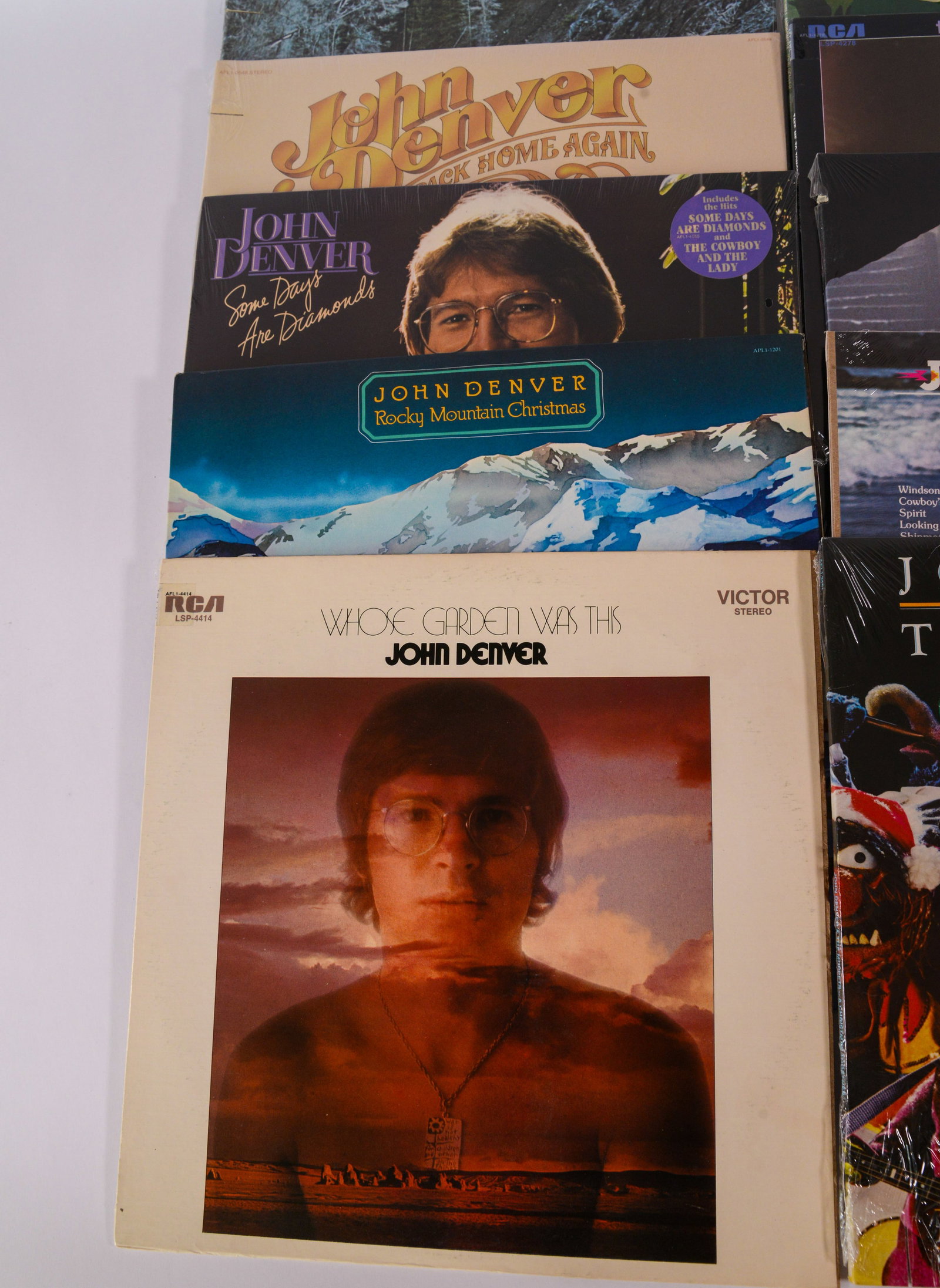 Ten John Denver Records. - 3