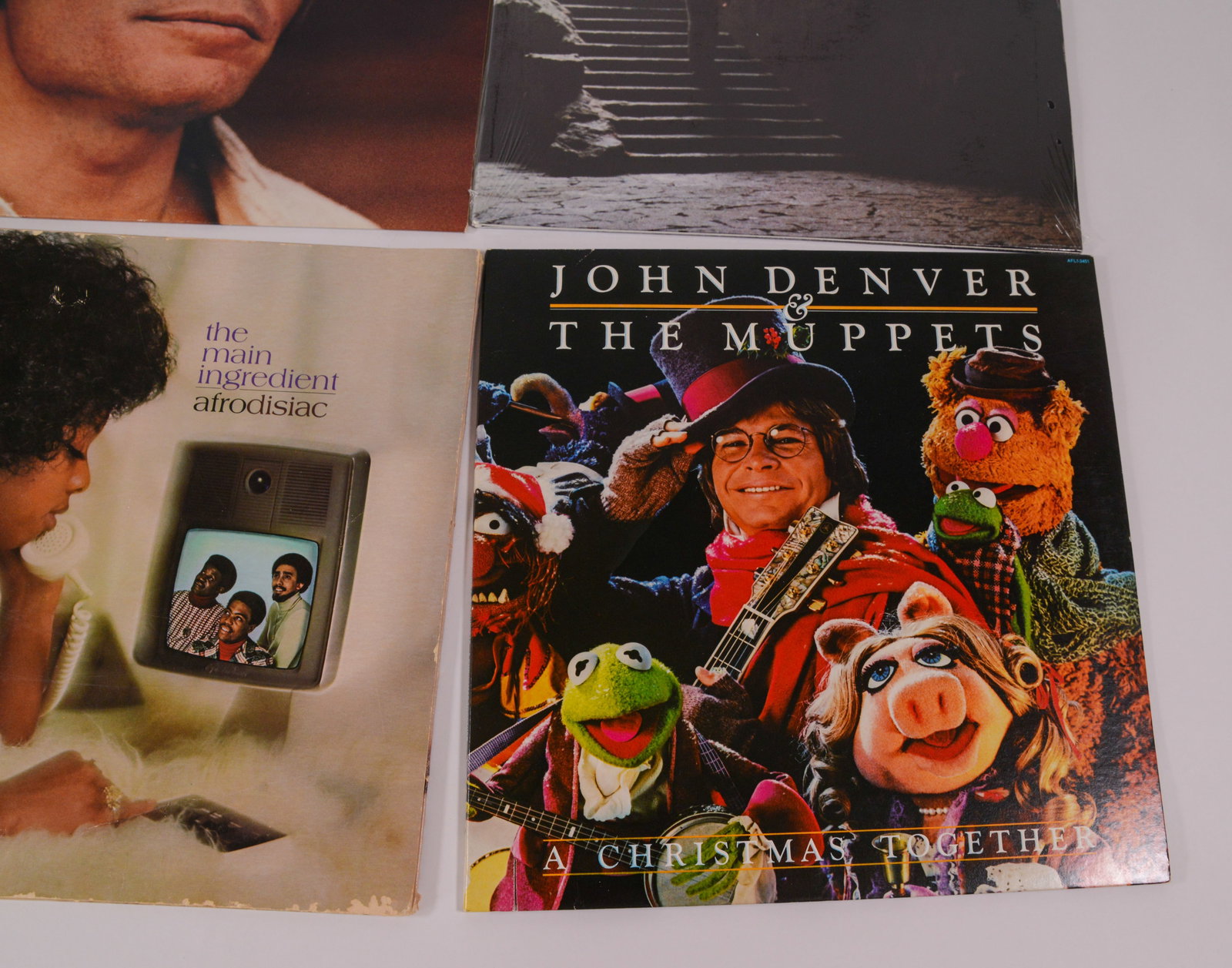 Five John Denver Records. - 2