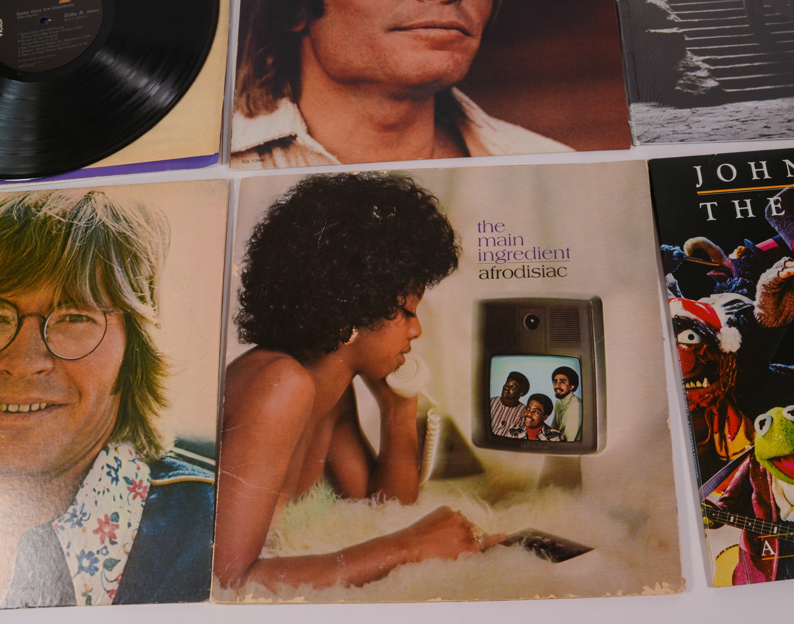 Five John Denver Records. - 3