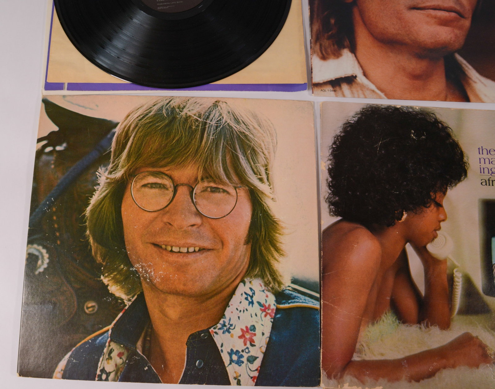 Five John Denver Records. - 4