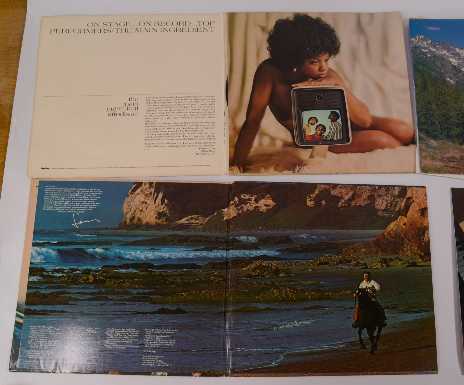 Five John Denver Records. - 8