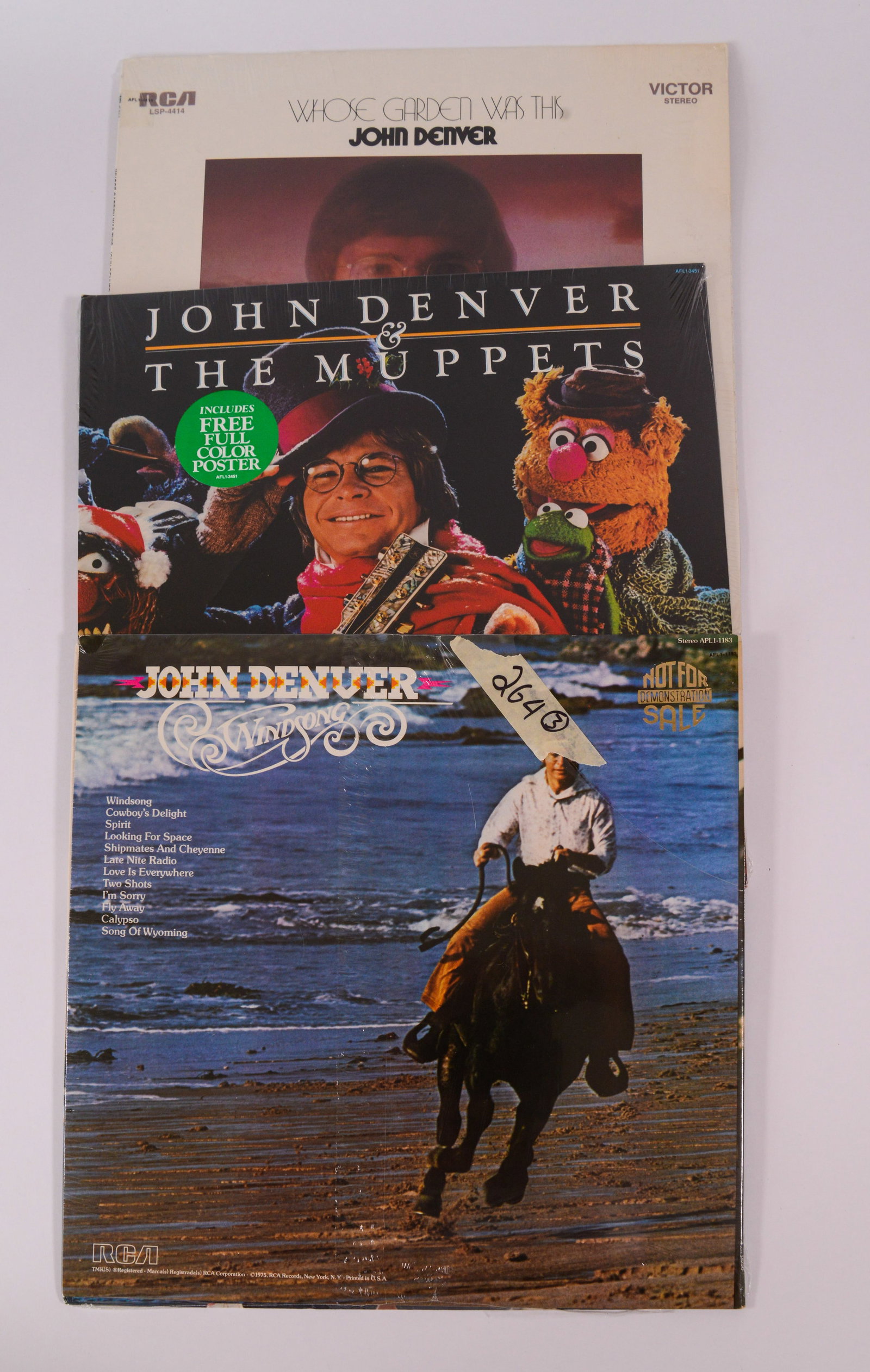 John Denver & The Muppets A Christmas Together Record.: In original shrink wrap.