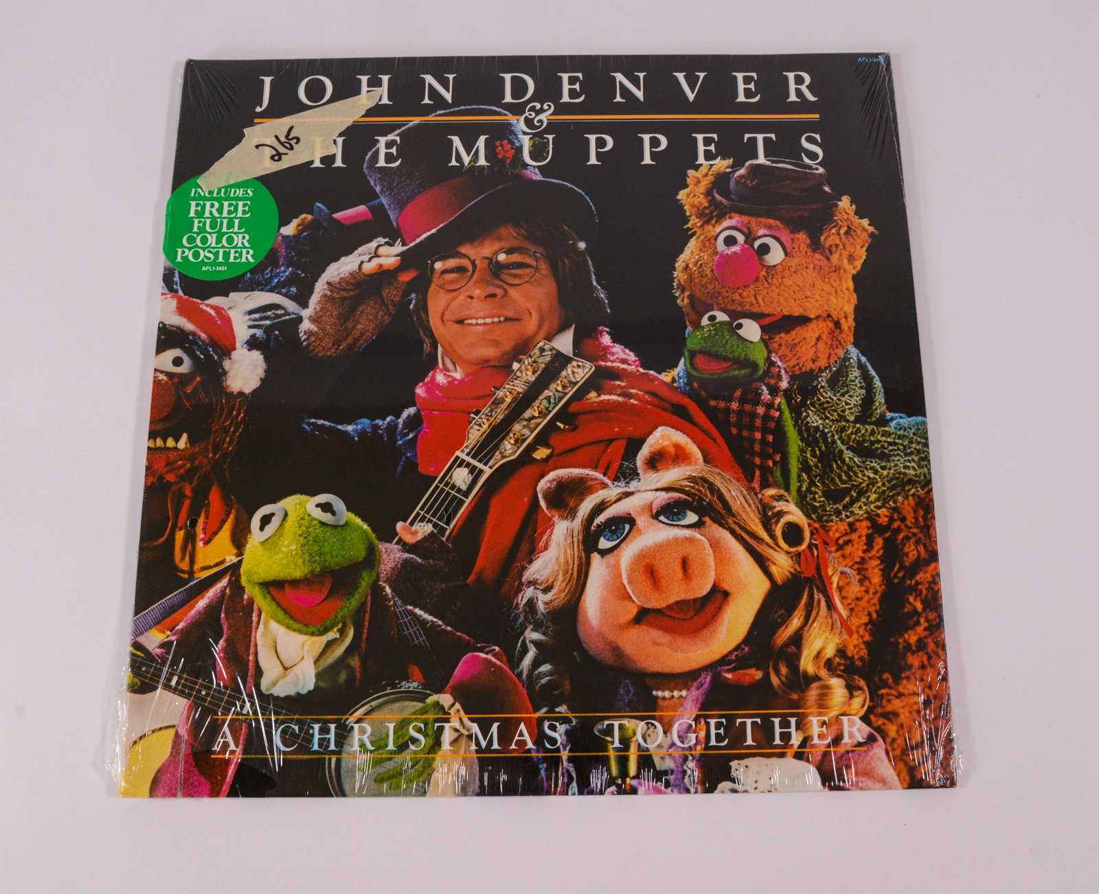 John Denver & The Muppets A Christmas Together Record.: In original shrink wrap.