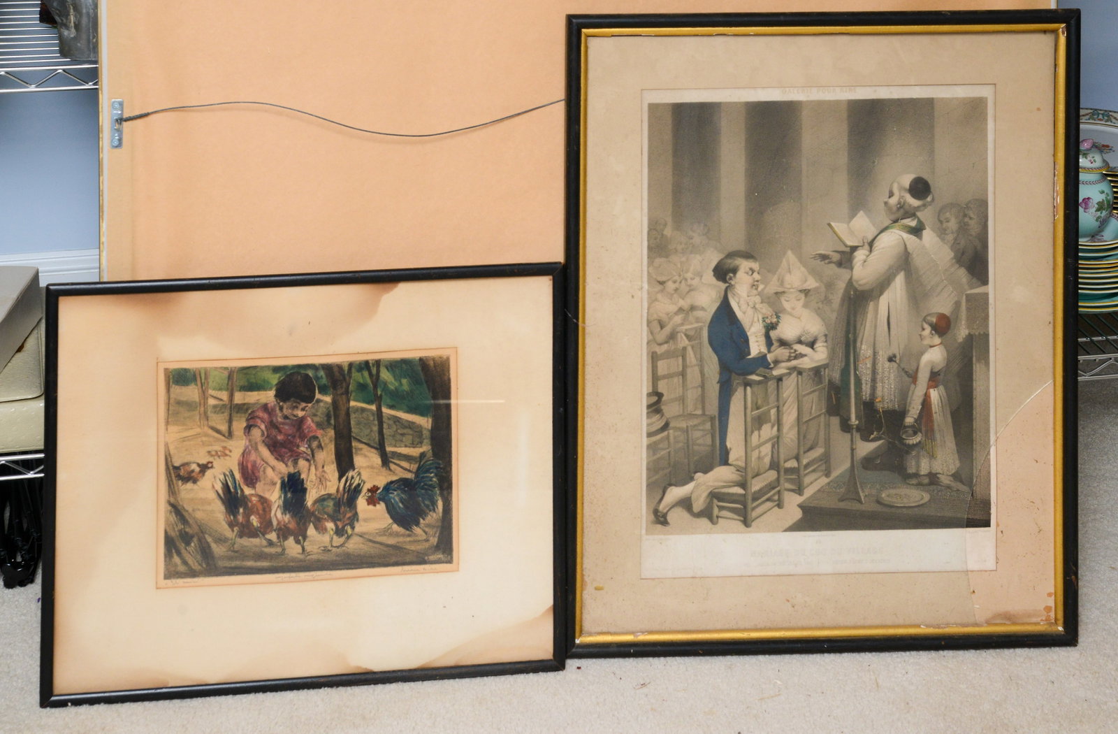 Two Prints. - 2