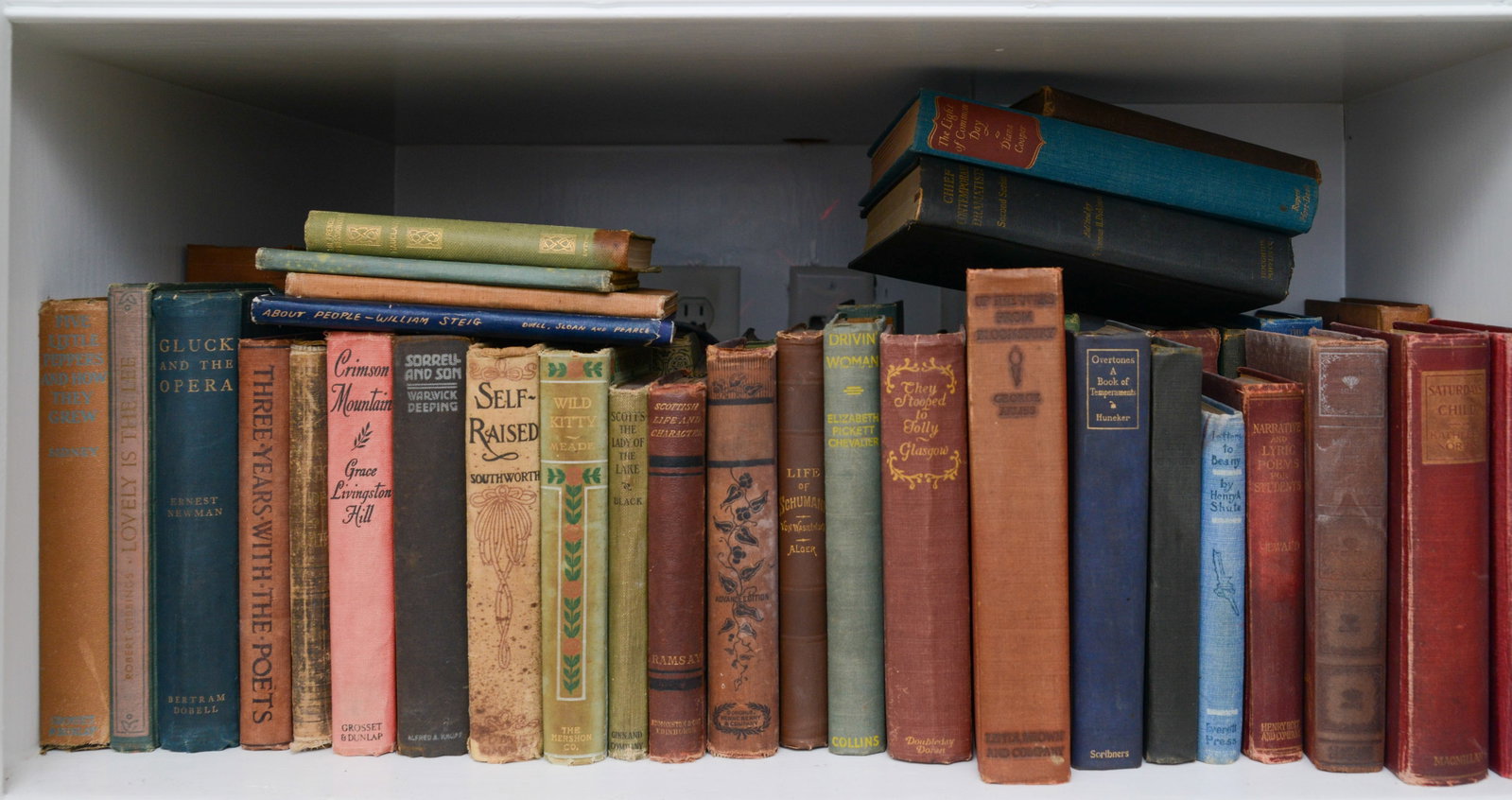 Collection of Antique Books.: 19th and early 20th century. Mostly fair to good condition, some wear.