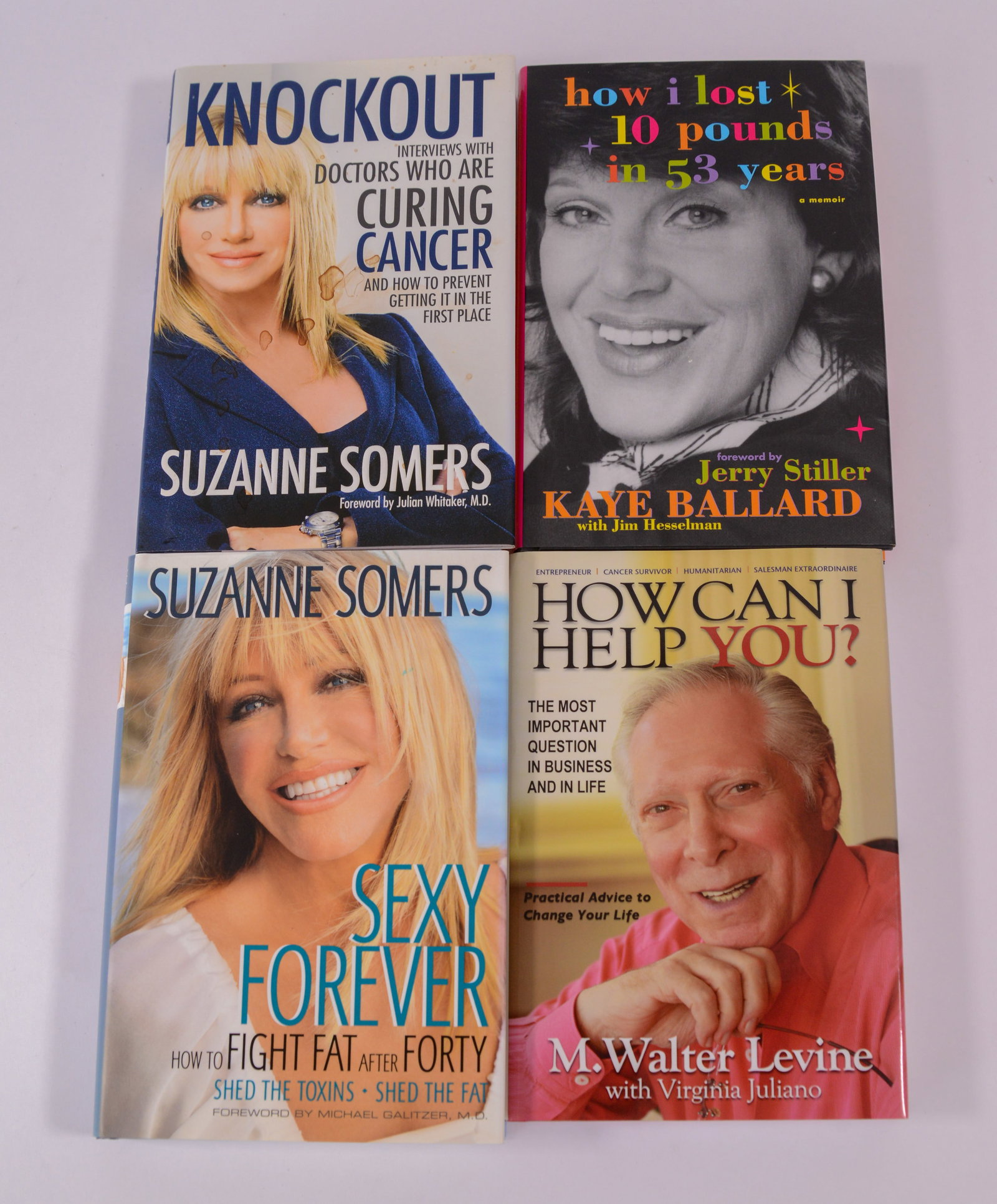 Four Signed Self Help Books. (1 of 10)