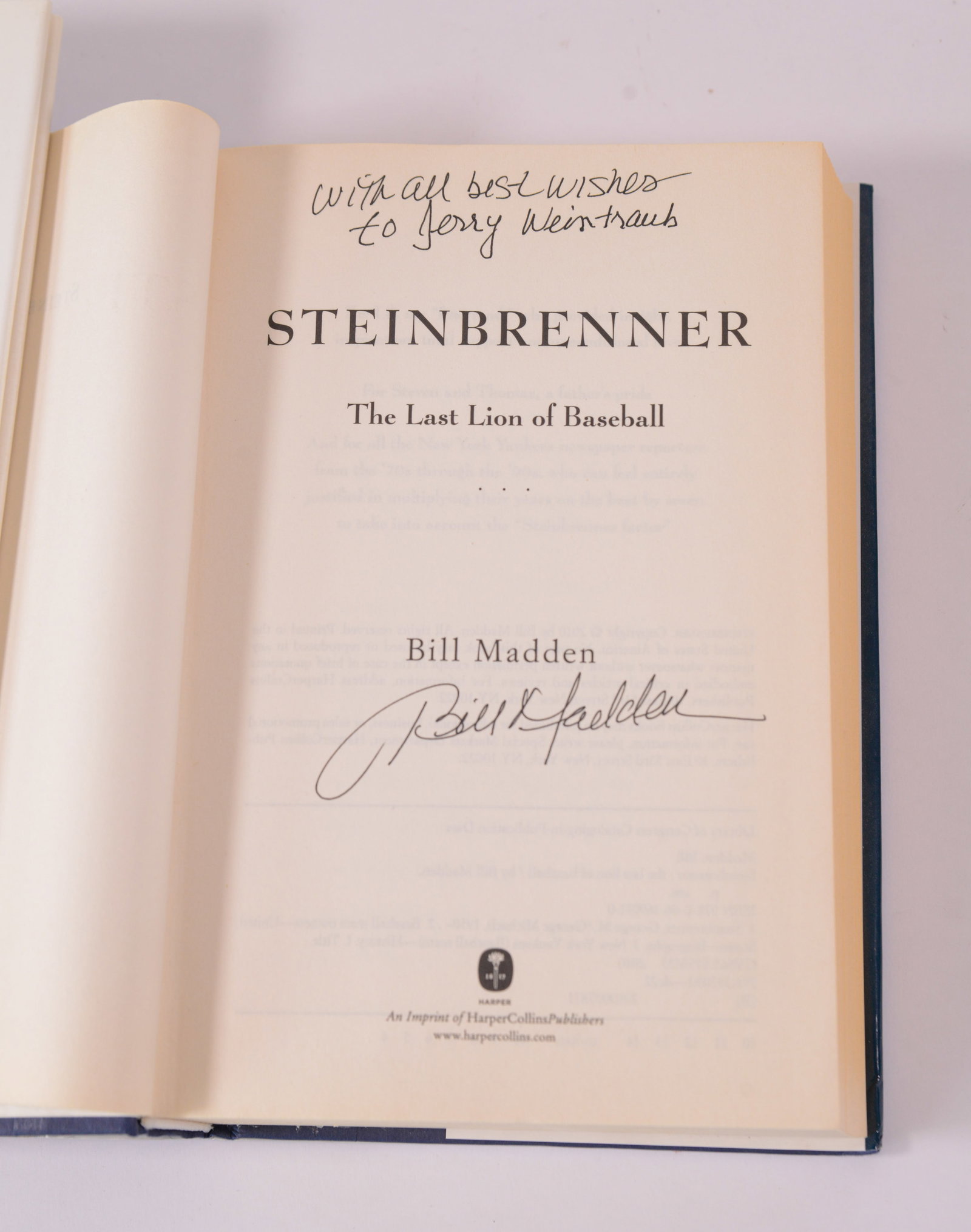 Two Signed Books on Baseball. - 5