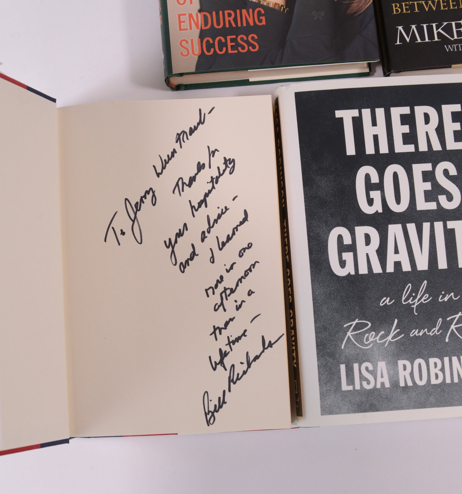 Five Signed Books. - 3