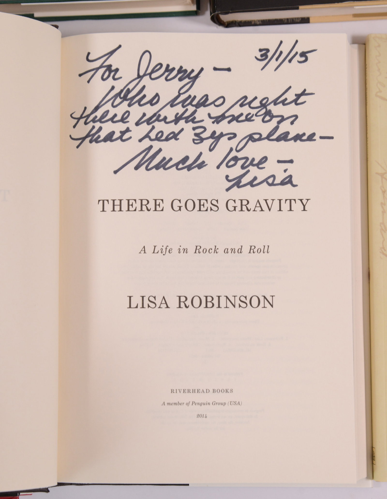 Five Signed Books. - 5