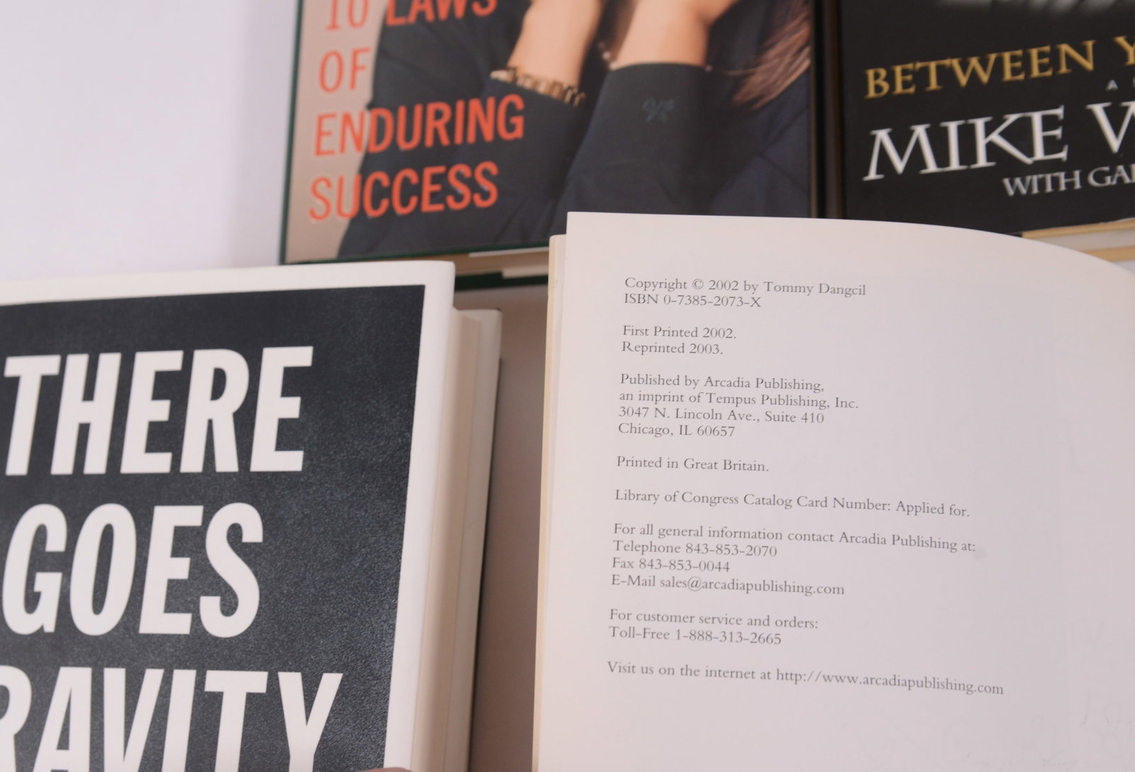 Five Signed Books. - 8