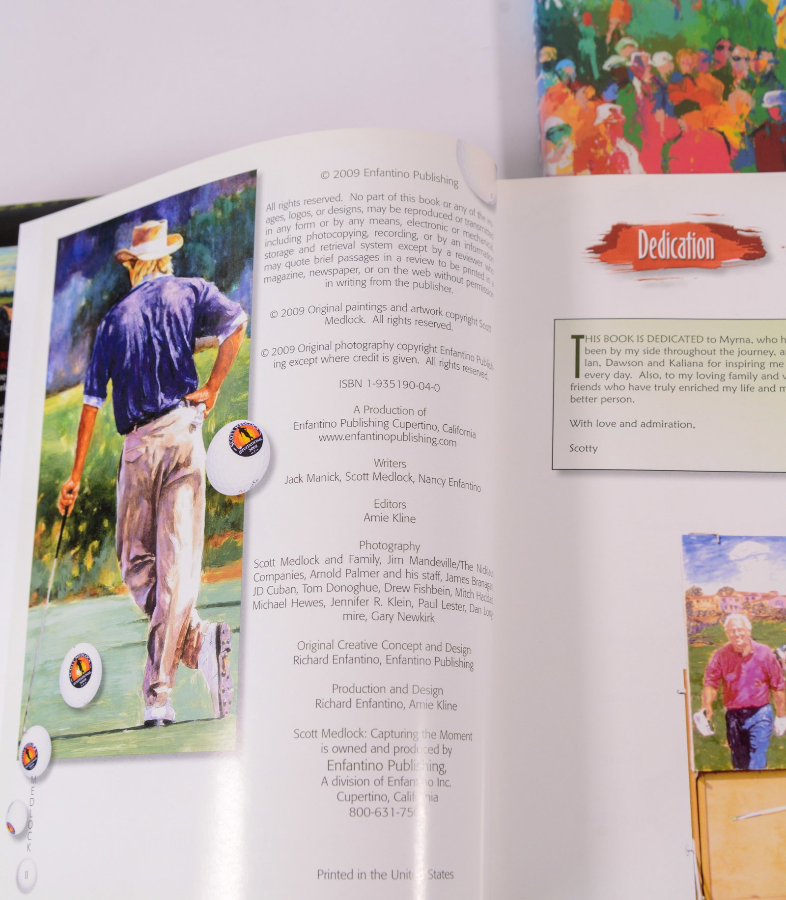 Five Signed Books on Golf. - 4