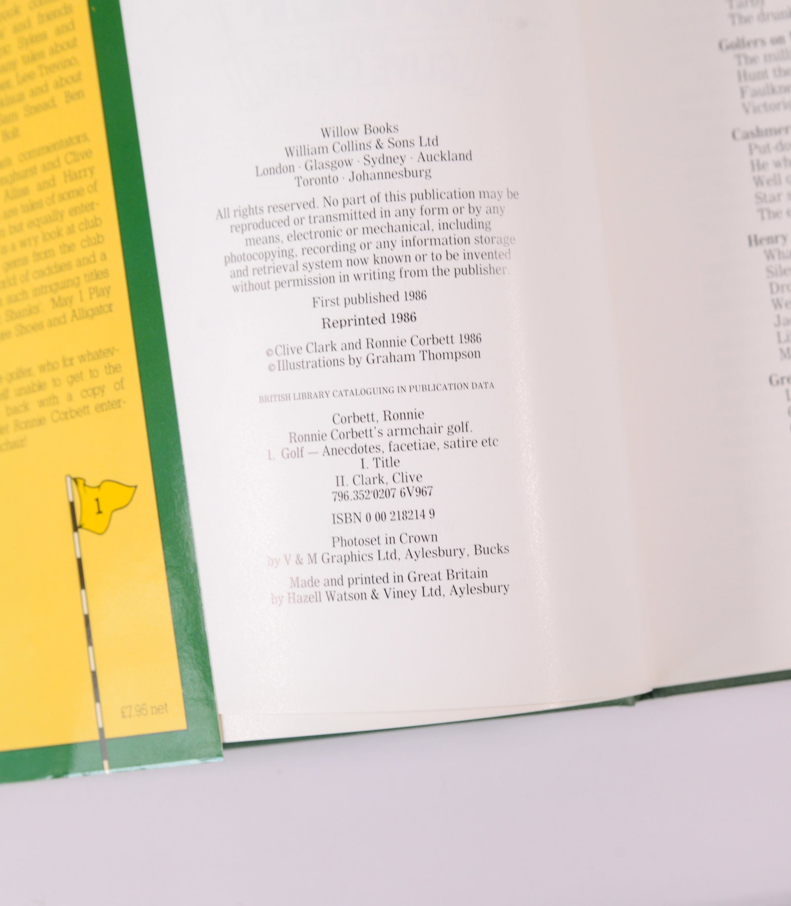 Five Signed Books on Golf. - 7