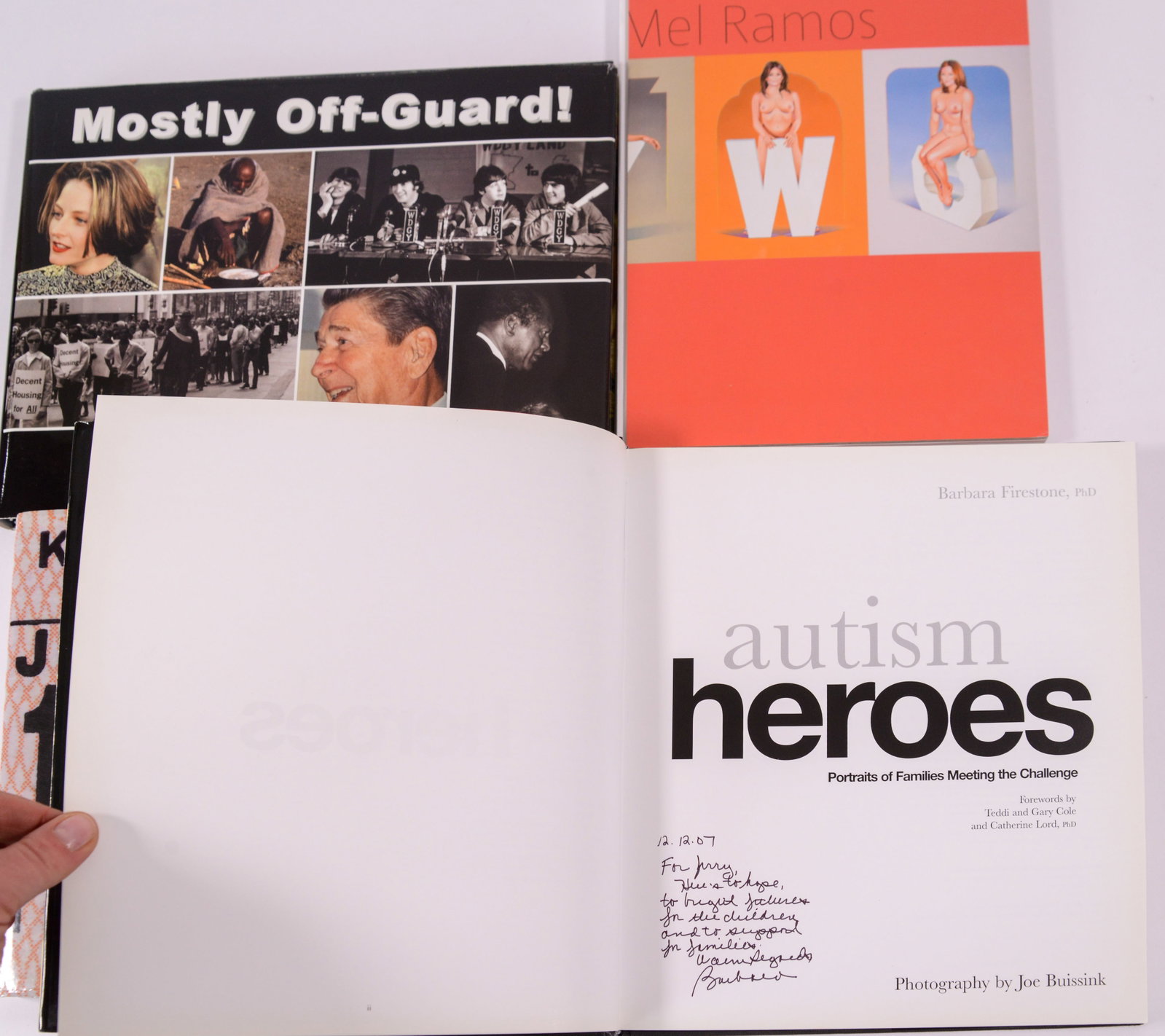 Four Signed Coffee Table Books - 4
