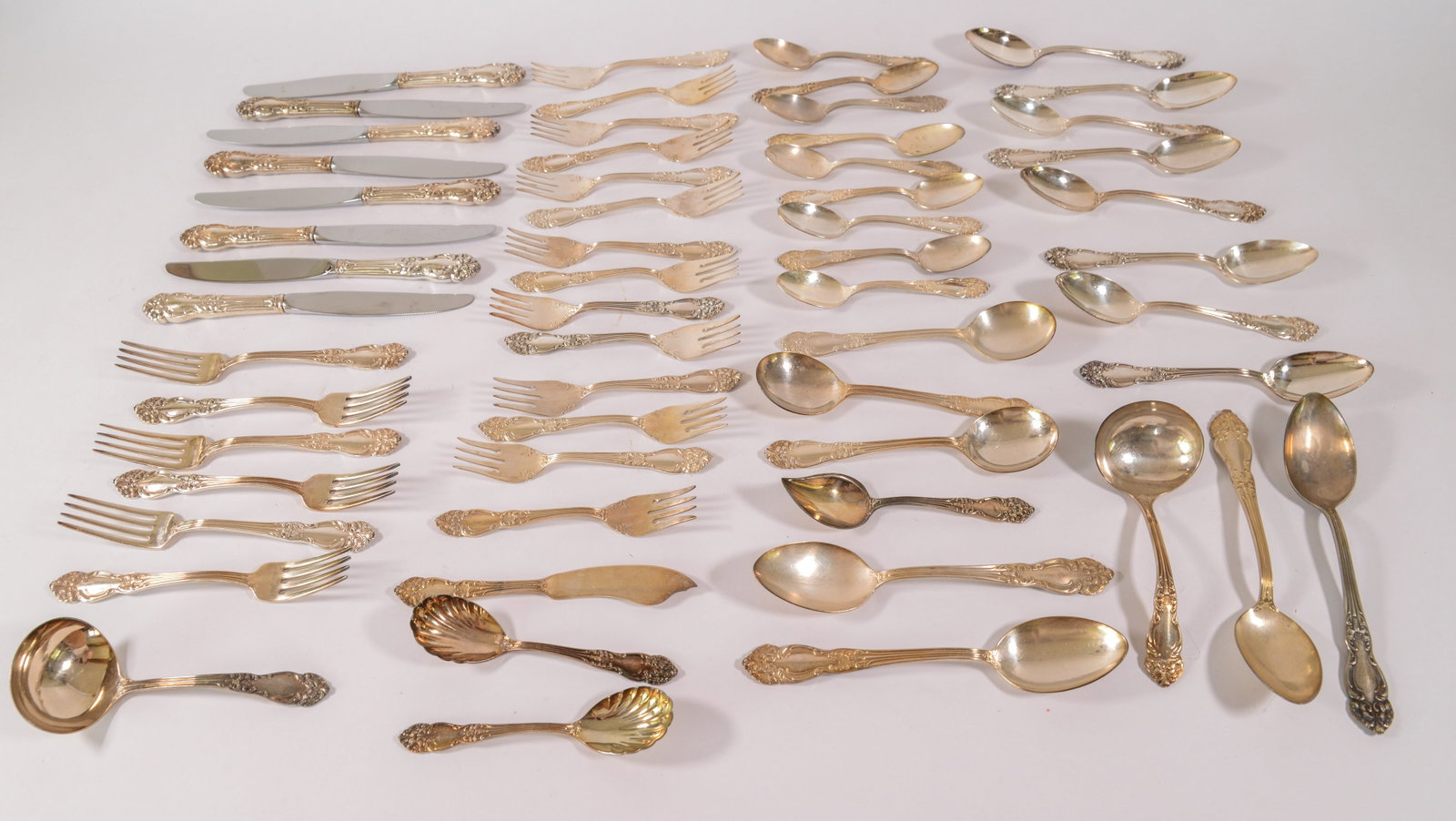 Reed & Barton Flatware Service.: Not complete.