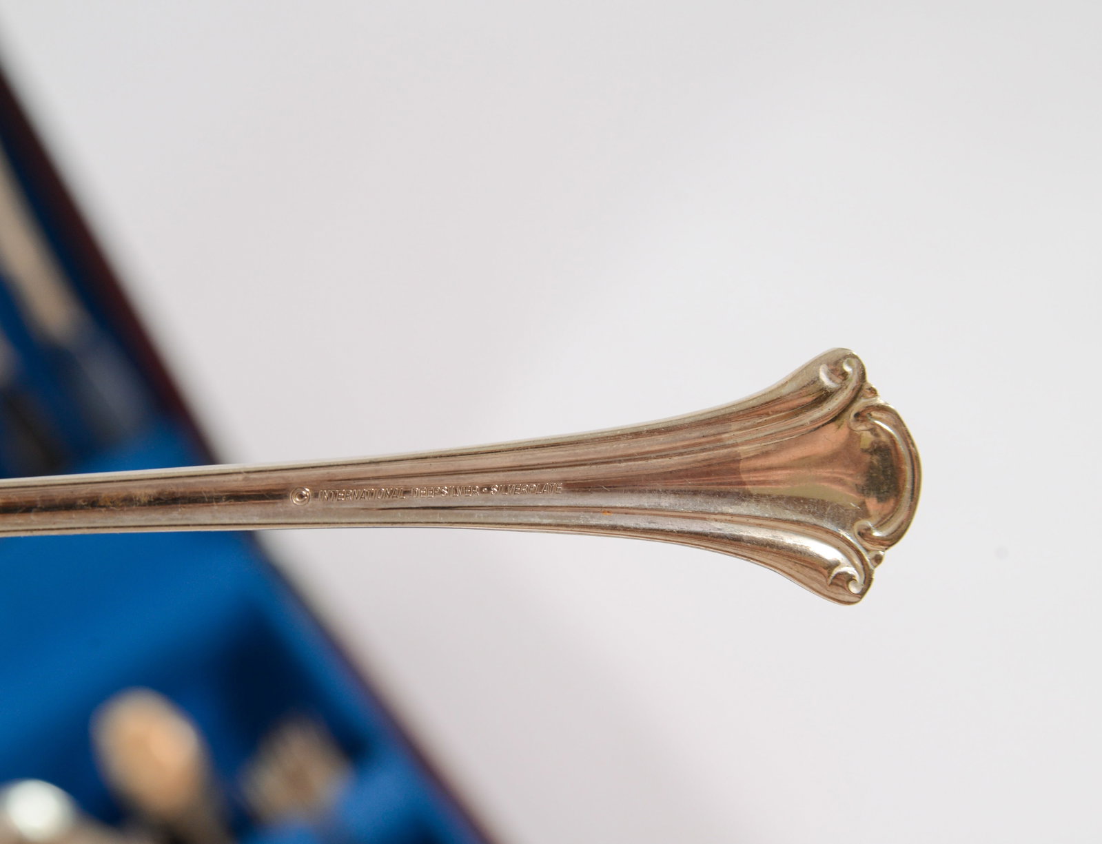 International Deep Silver Flatware Service. - 6