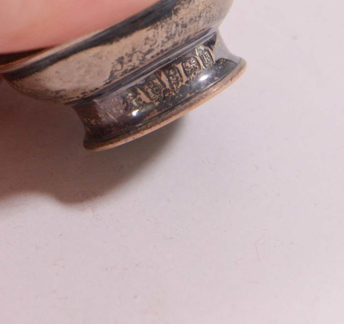 Three Perfume Bottles With Sterling Caps. - 6