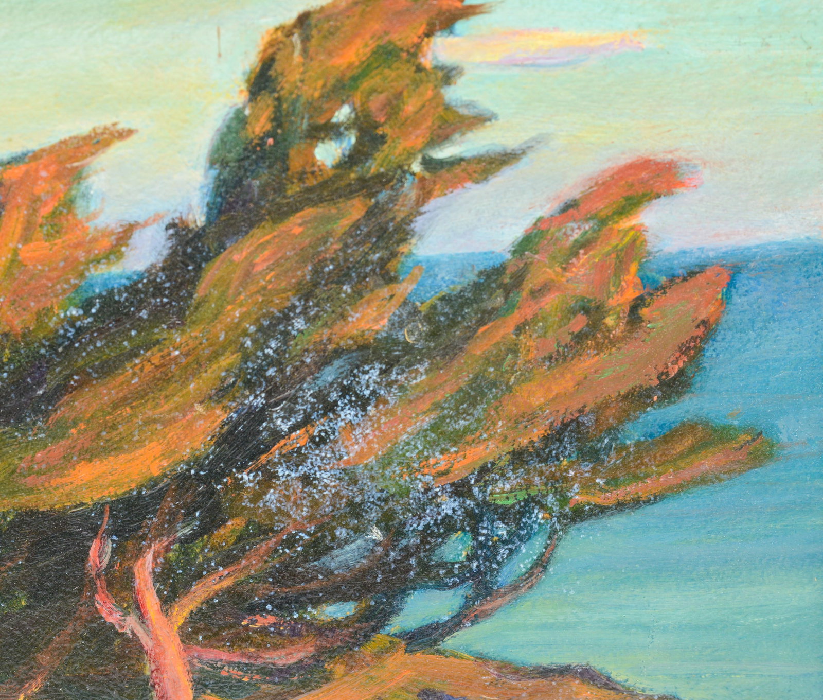 Ralph Booth. Windswept Trees. - 2