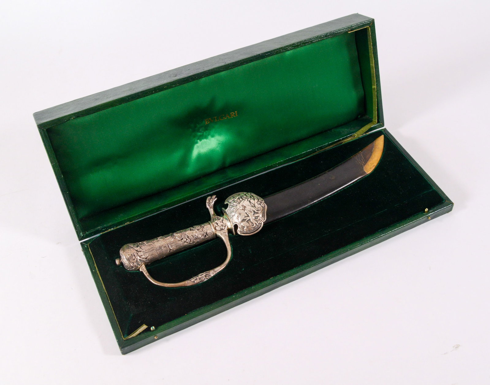 Bvlgari Dagger in Fitted Case.: Length 14 inches, very good condition.