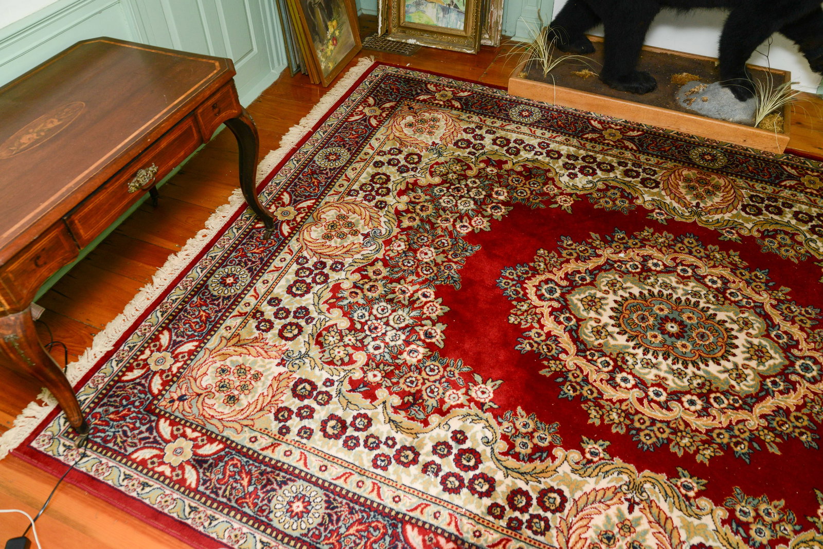 Room Size Wool Oriental Carpet. - 10