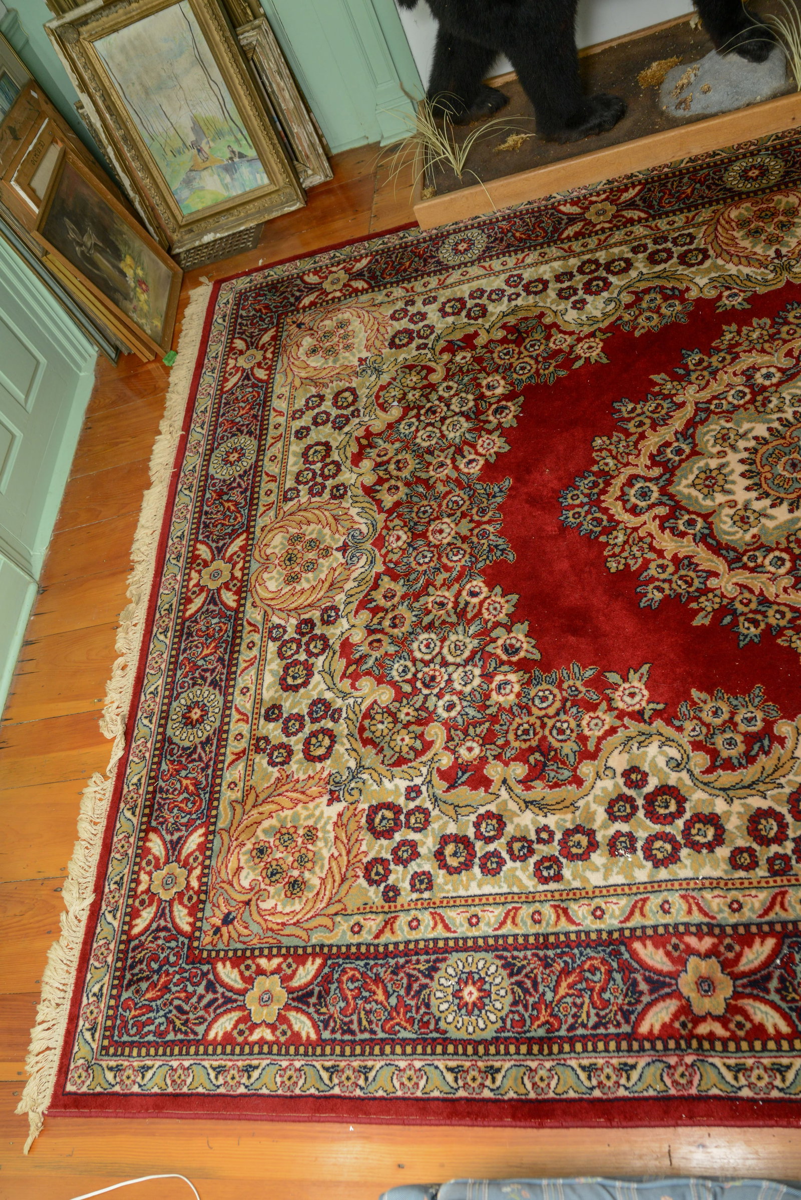 Room Size Wool Oriental Carpet. - 11