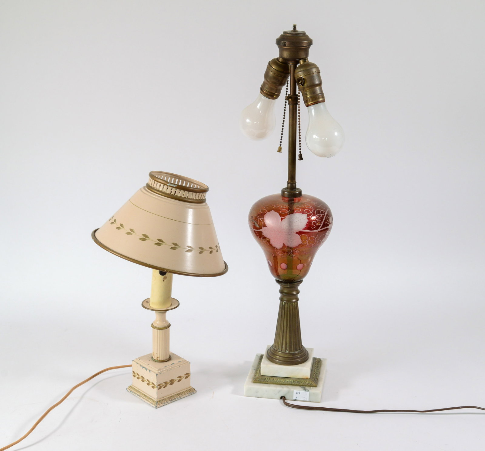 Two Table Lamps. - 2