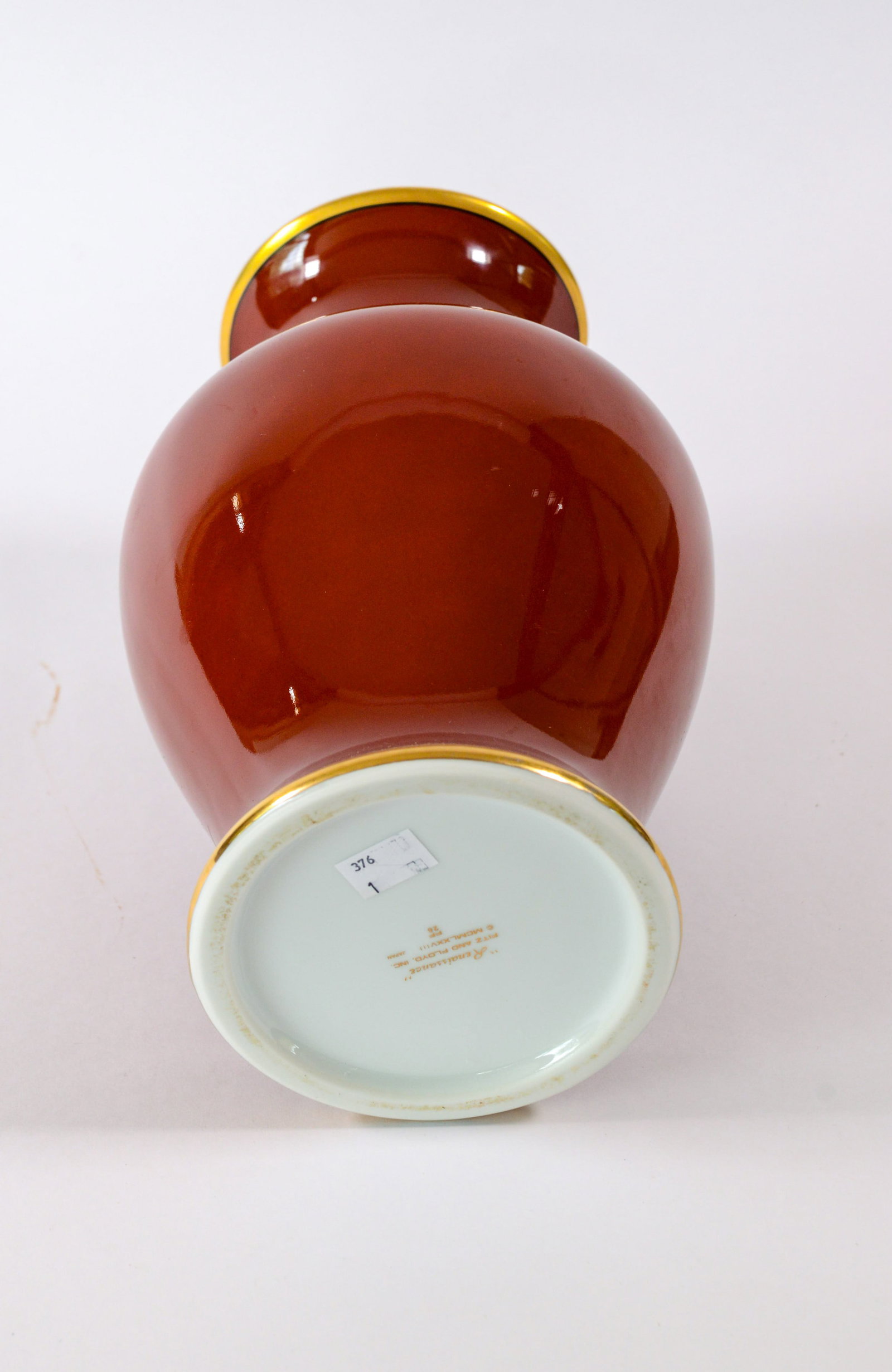 Fitz & Floyd Renaissance Vase. - 3