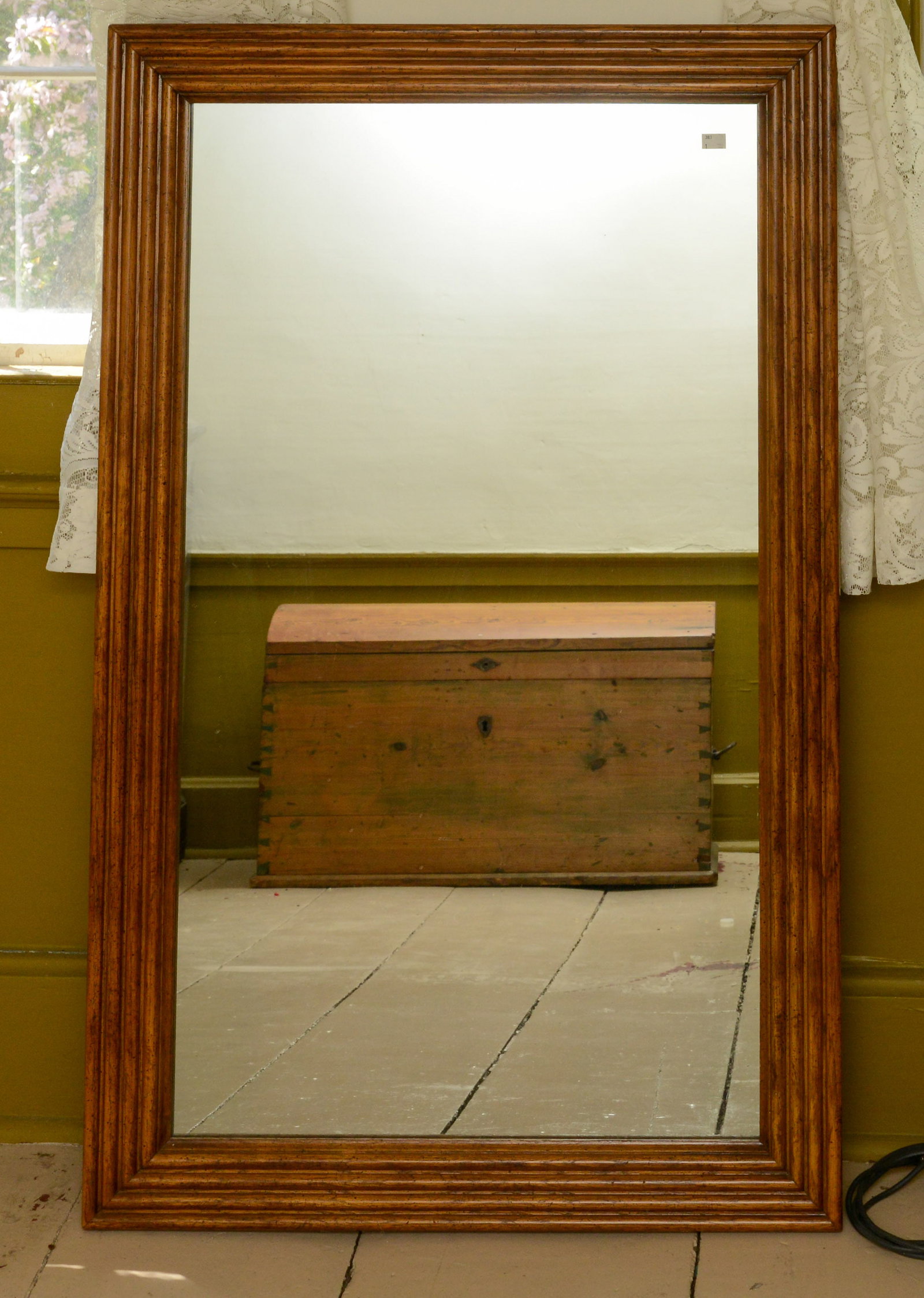 Large Thomasville Mirror.: 48 x 29.5 inches. NO SHIPPING AVAILABLE. This item must be picked up Friday, June 19th in Kennebunkport, Maine.
