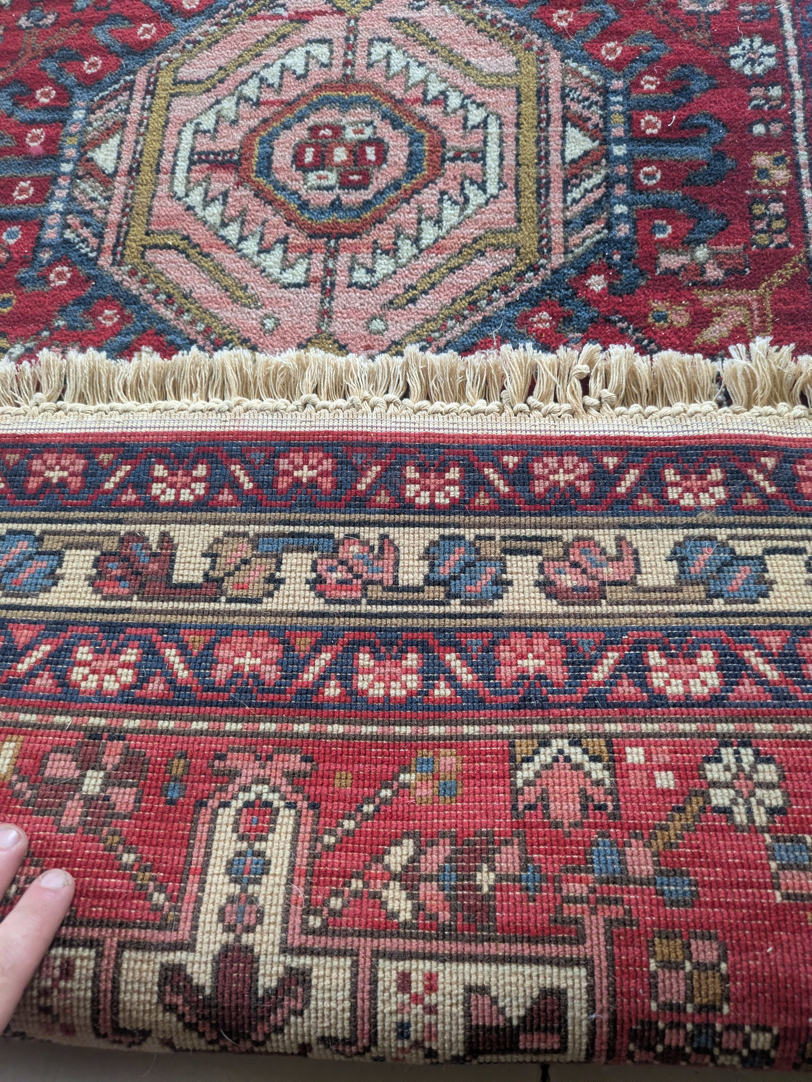 Oriental Runner With Red Ground. - 2