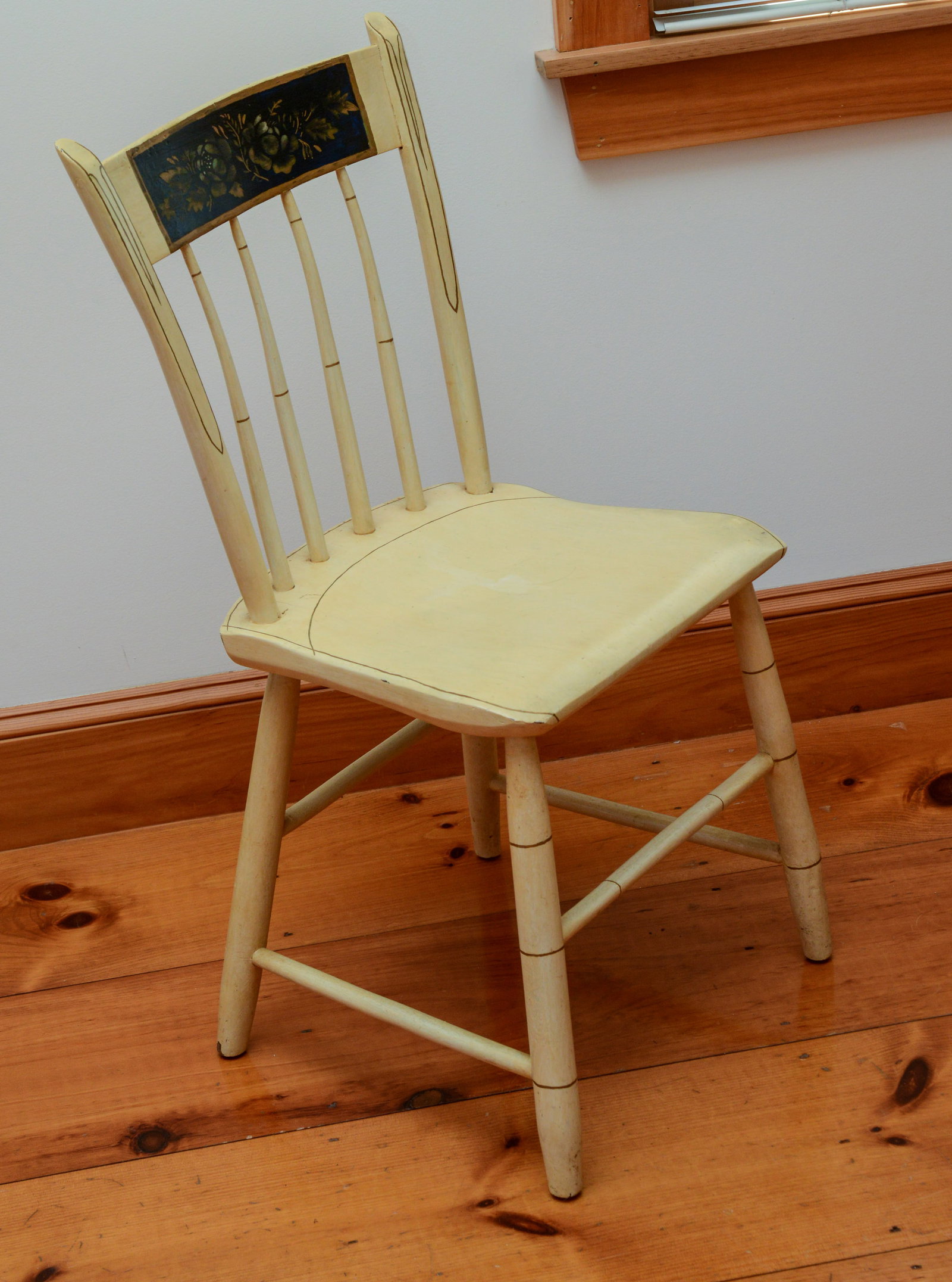 Hitchcock Side Chair.: Height 33 inches.