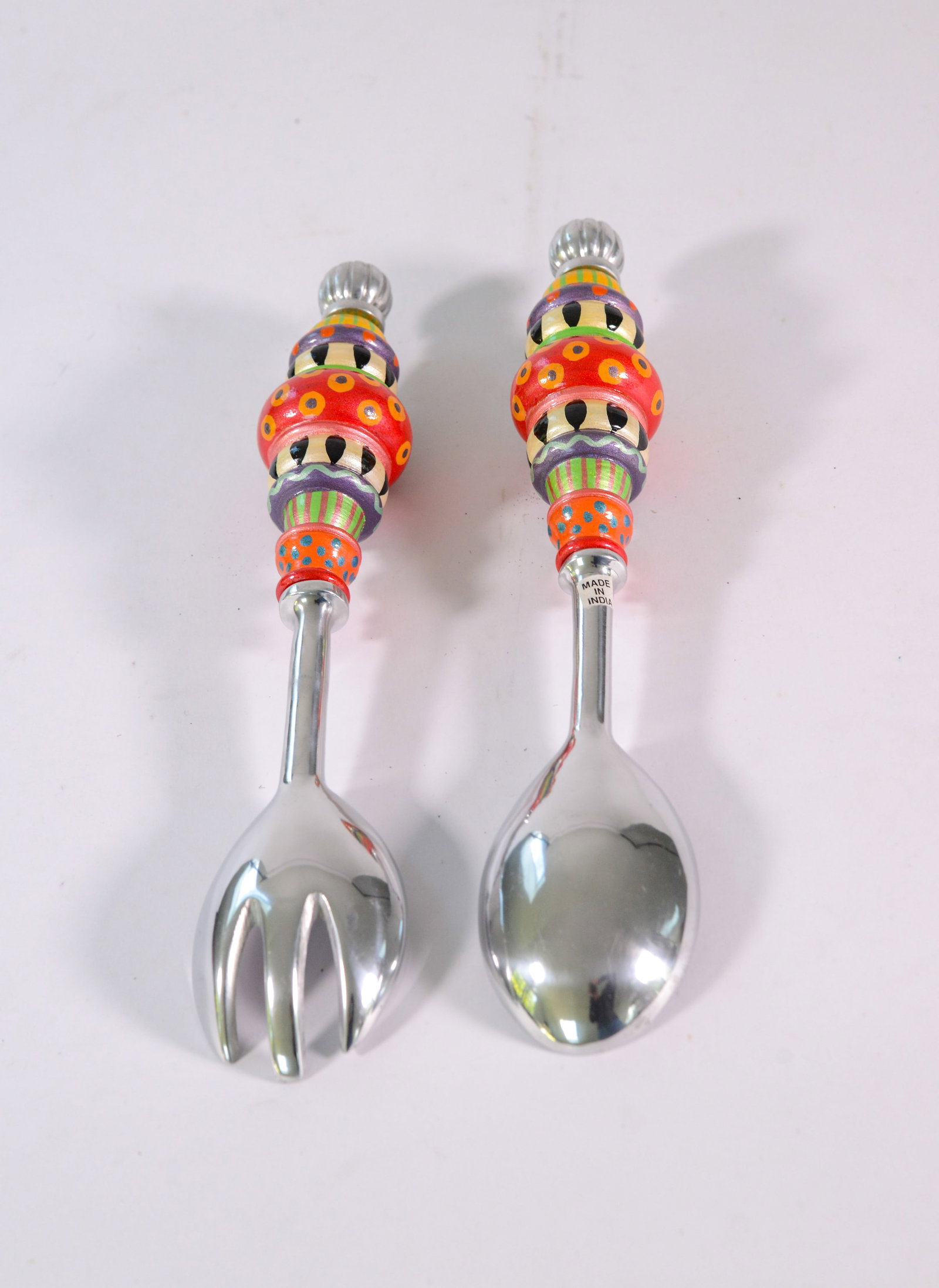Colorful Salad Serving Set. - 2