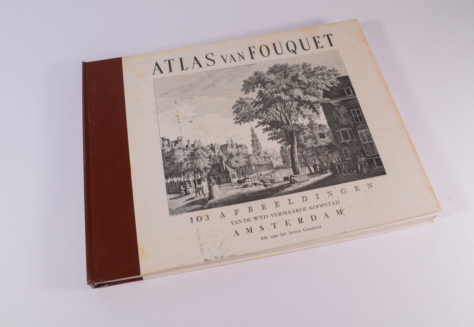 Atlas Van Fouquet Large Format Book.: Published 1987, some foxing to covers.