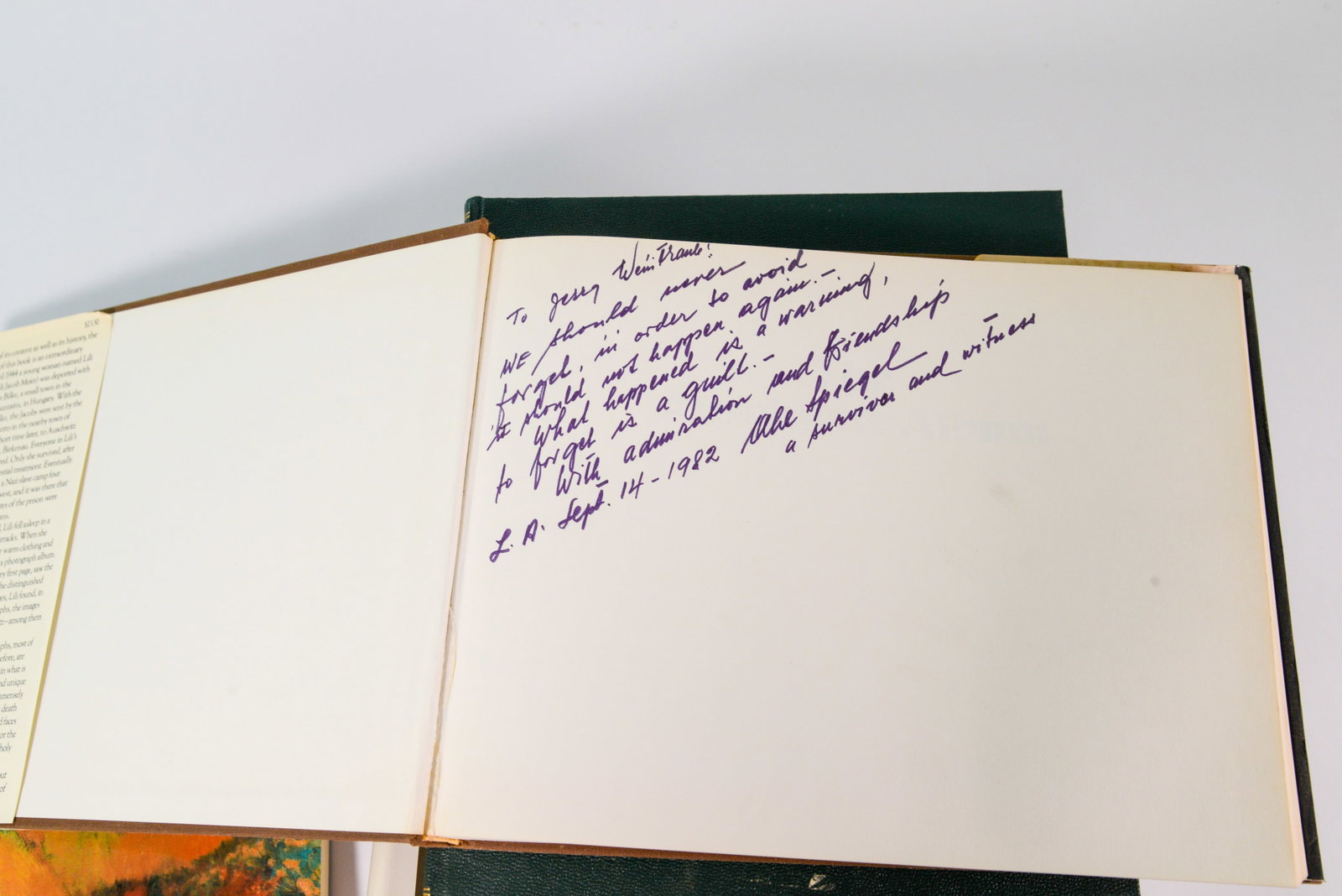 Five Signed Art Books. - 10