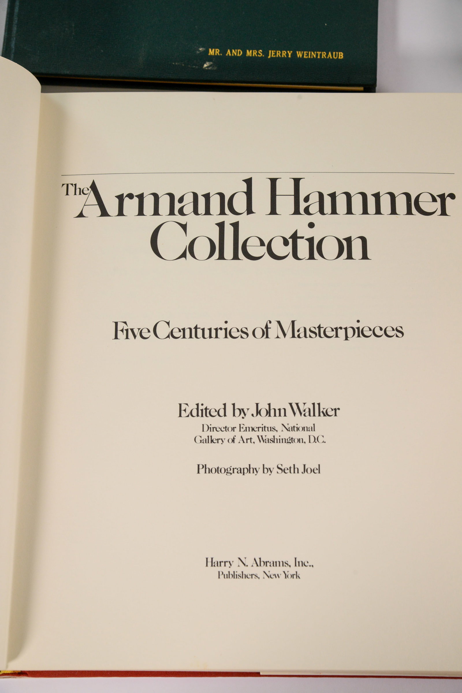 Five Signed Art Books. - 4