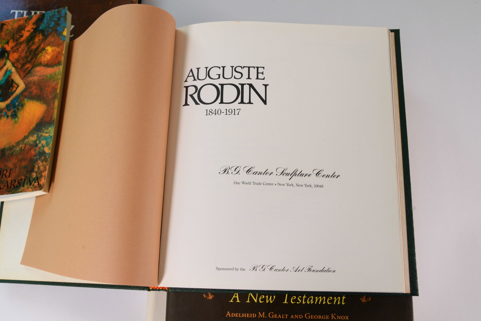 Five Signed Art Books. - 8