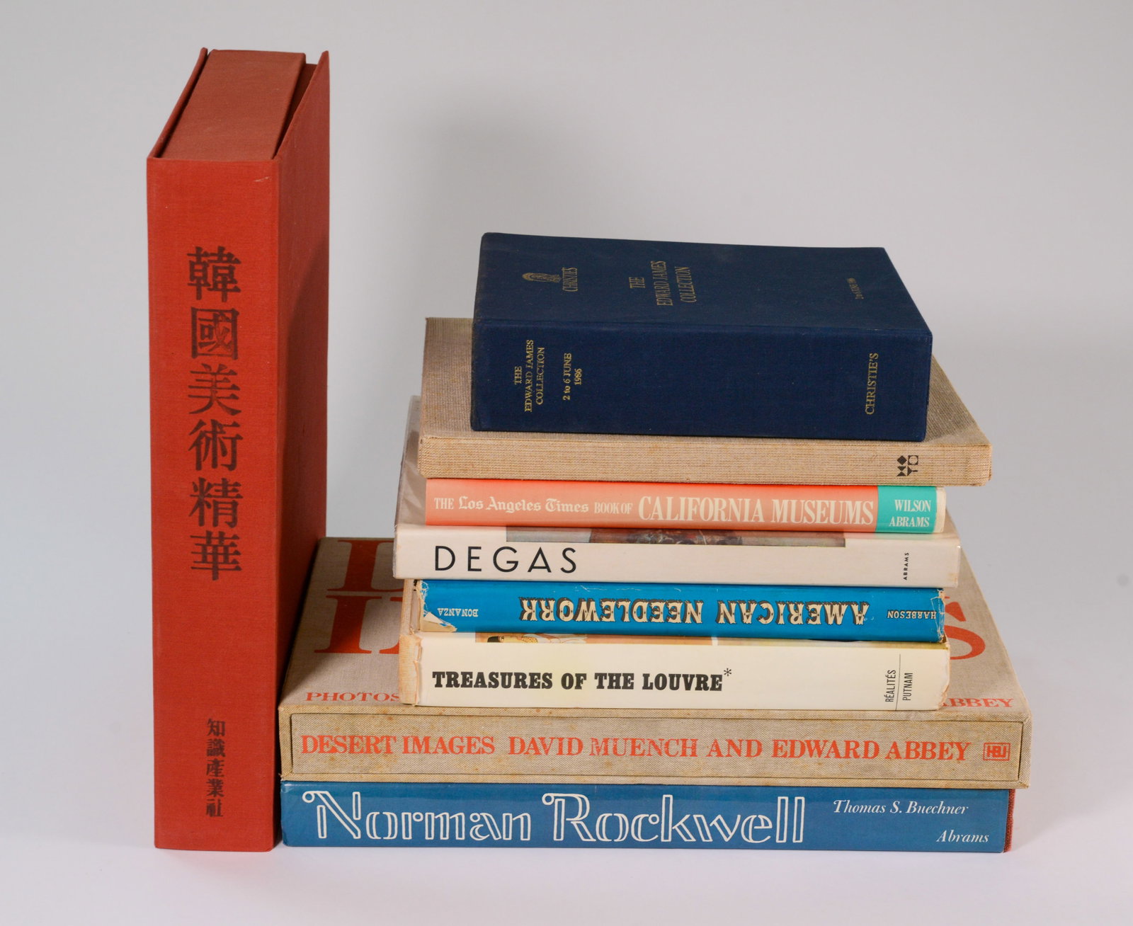 Collection of Art Books.: 9 total.