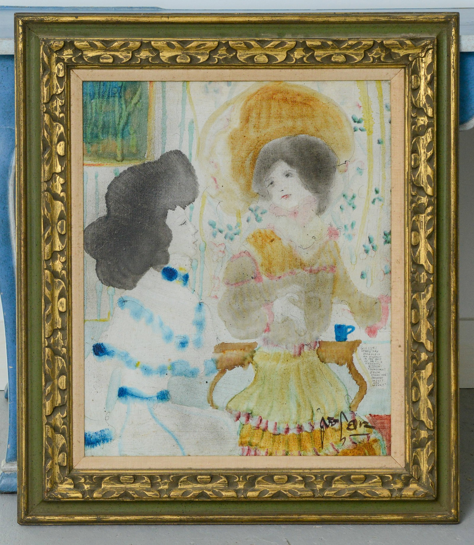 Illustration With Two Women. (1 of 3)