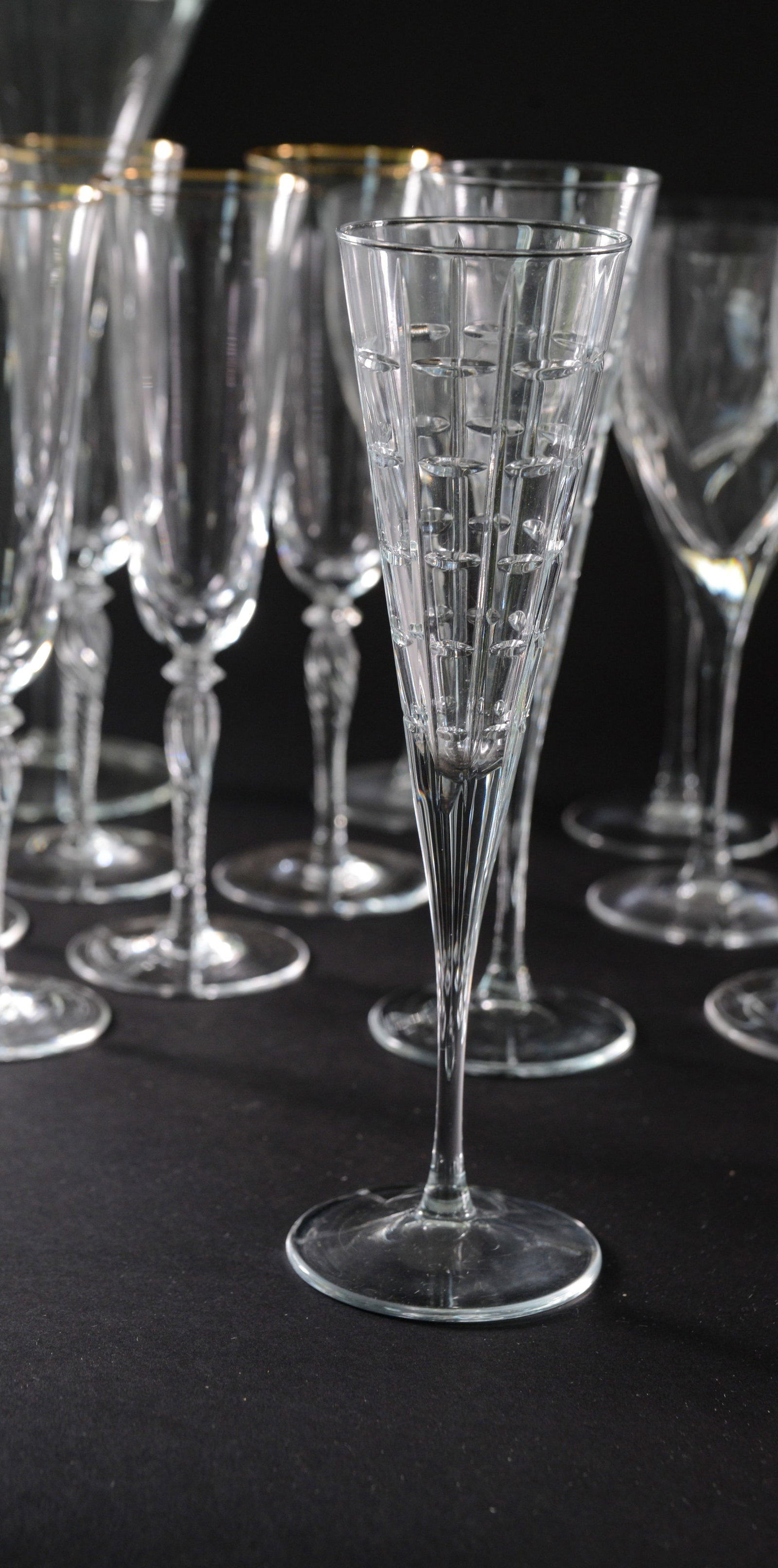 Collection of Stemware. - 2