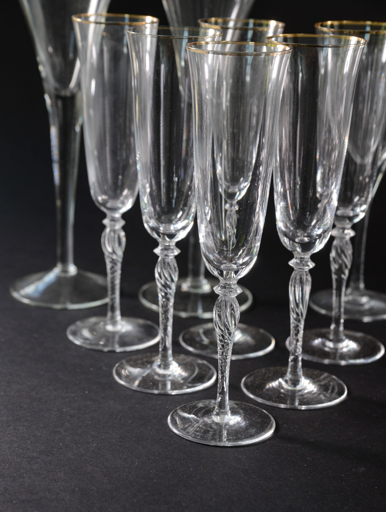 Collection of Stemware. - 3