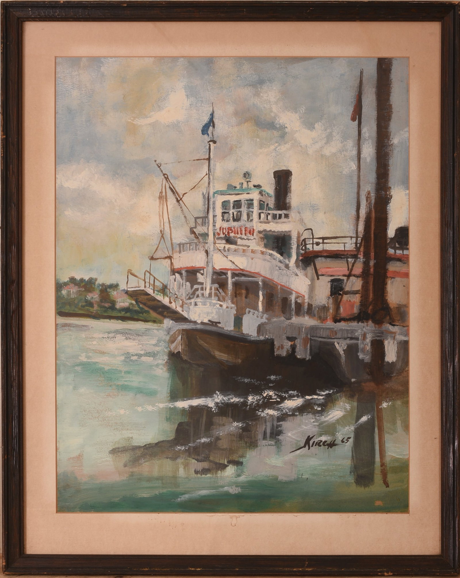 Ferry Boat at Dock
