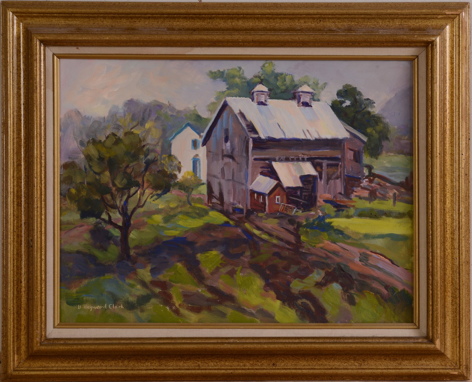 Barbara Hayward Clark. 'Catskill Farm. (1 of 3)