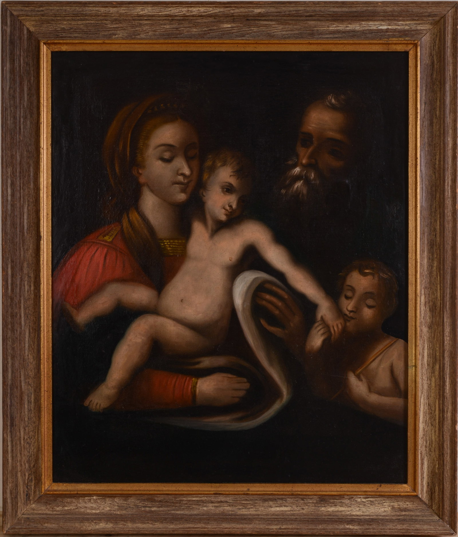 18th Century Old Master Painting.: Oil on canvas, 25 x 30 1/2 inches. Framed, 31 x 26 1/2 inches. Relined.