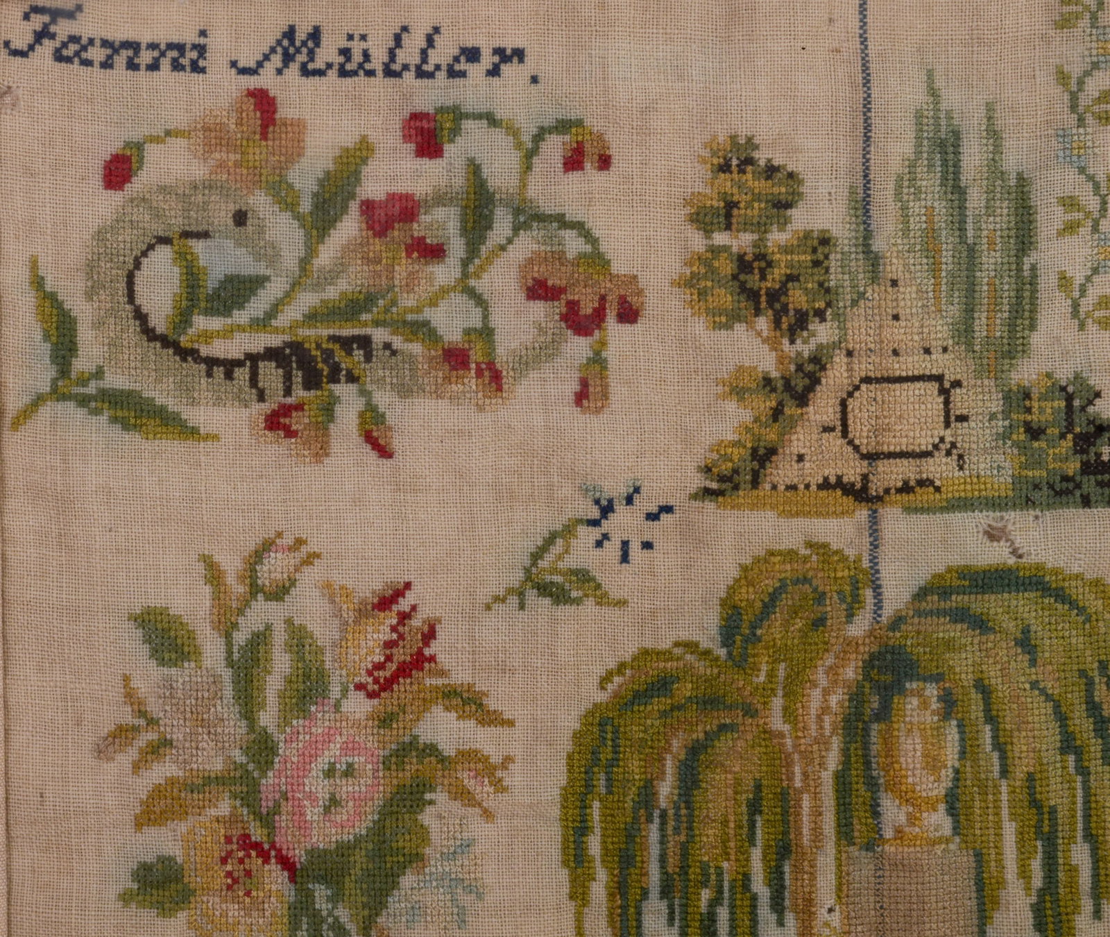 Fanni Muller's Sampler. - 2